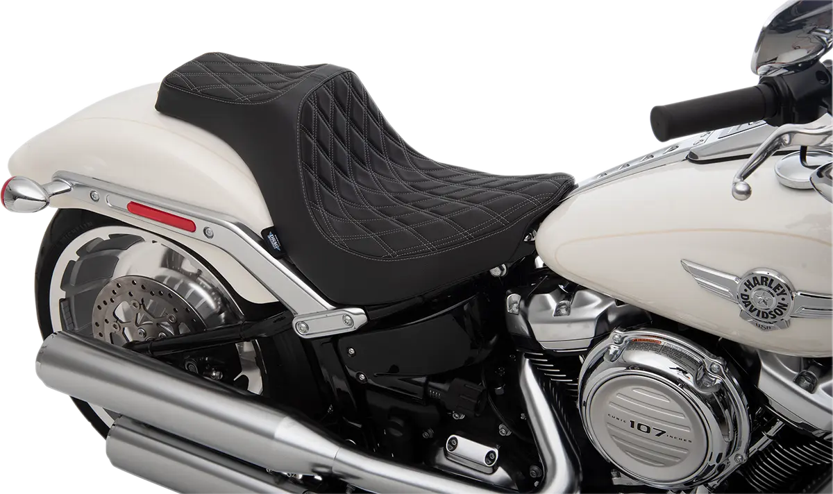 Drag Specialties Predator Iii Seat - For Harley Davidson
