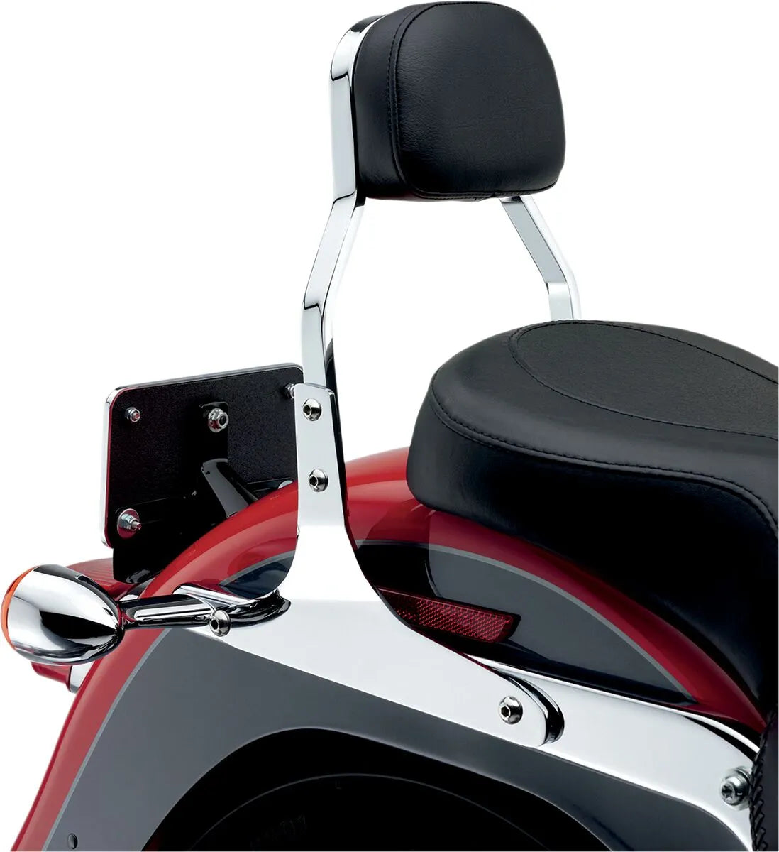 Cobra Square Sissy Bar - Enhanced Passenger Comfort