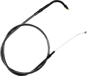 La Choppers Midnight Braided Throttle Cable for 12"-14" Ape