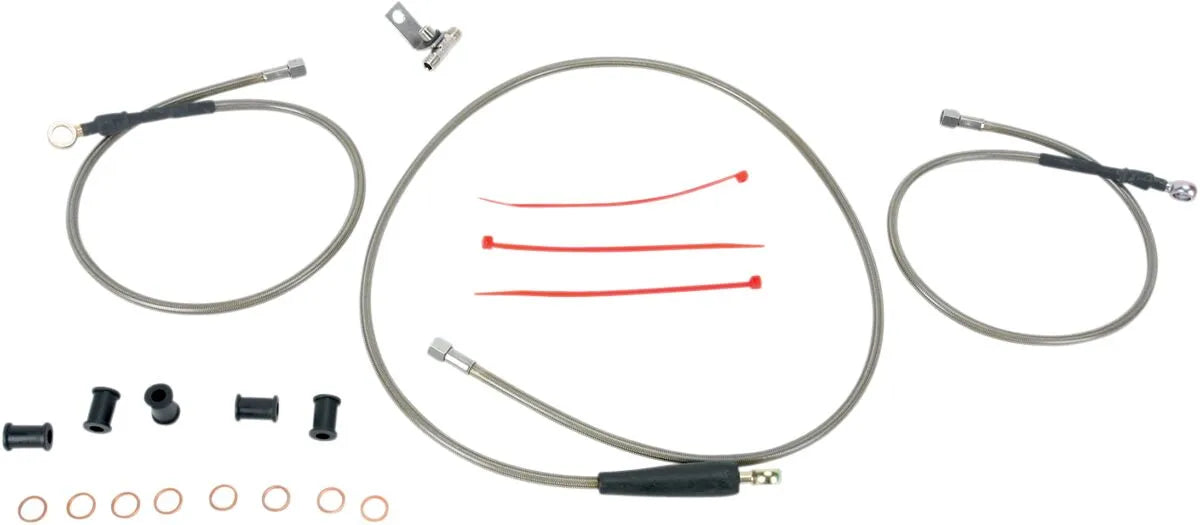 Moose Offroad Stainless Steel Braided Clutch Line