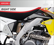 Onedesign Tank Grip For Suzuki - Clear Resin Pad