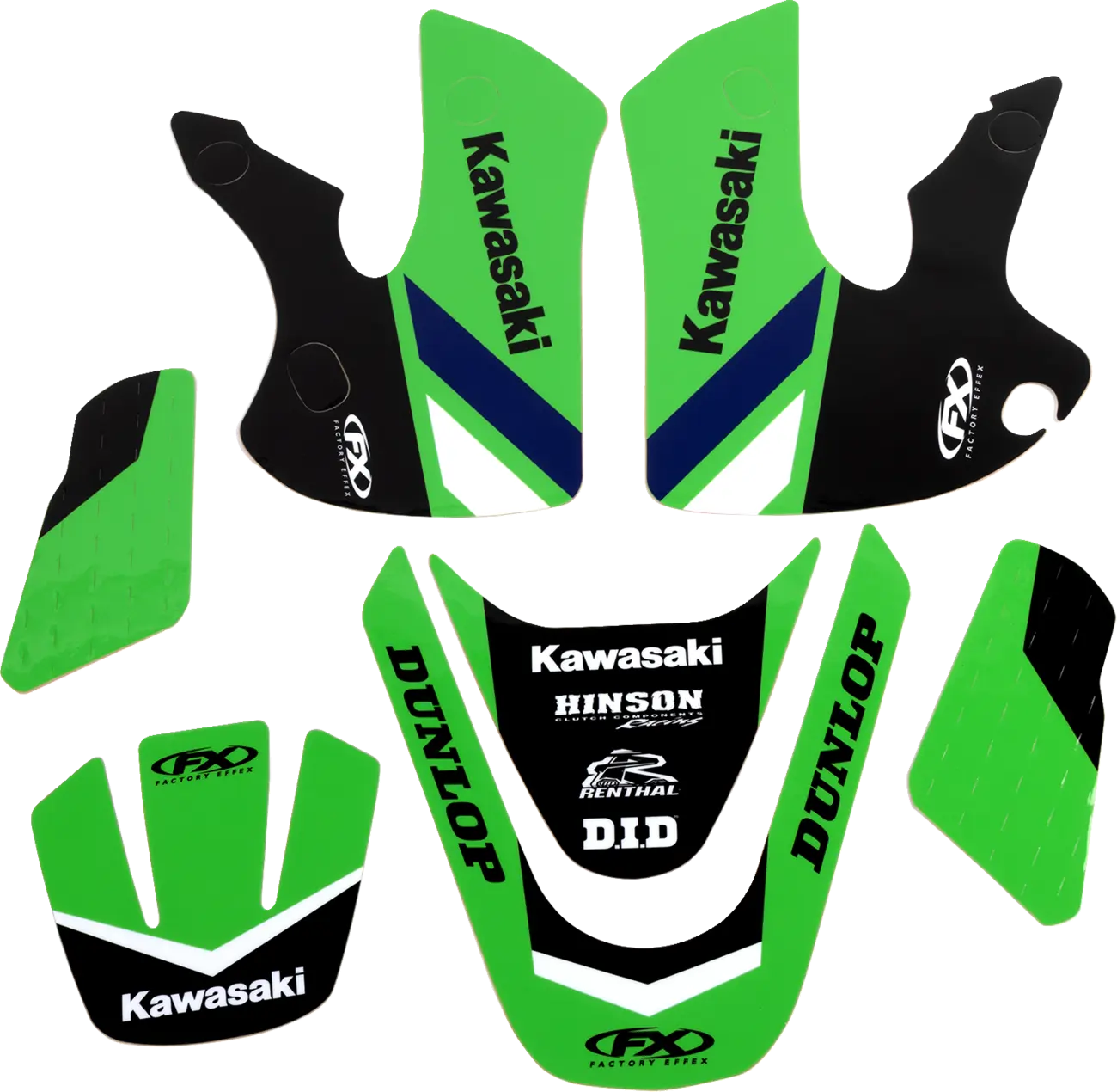 Factory Effex Evo Series Graphic Kit For Kawasaki