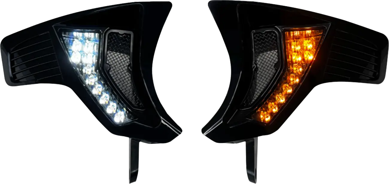 Custom Dynamics Shark Demon Integrated Led Turn Signals