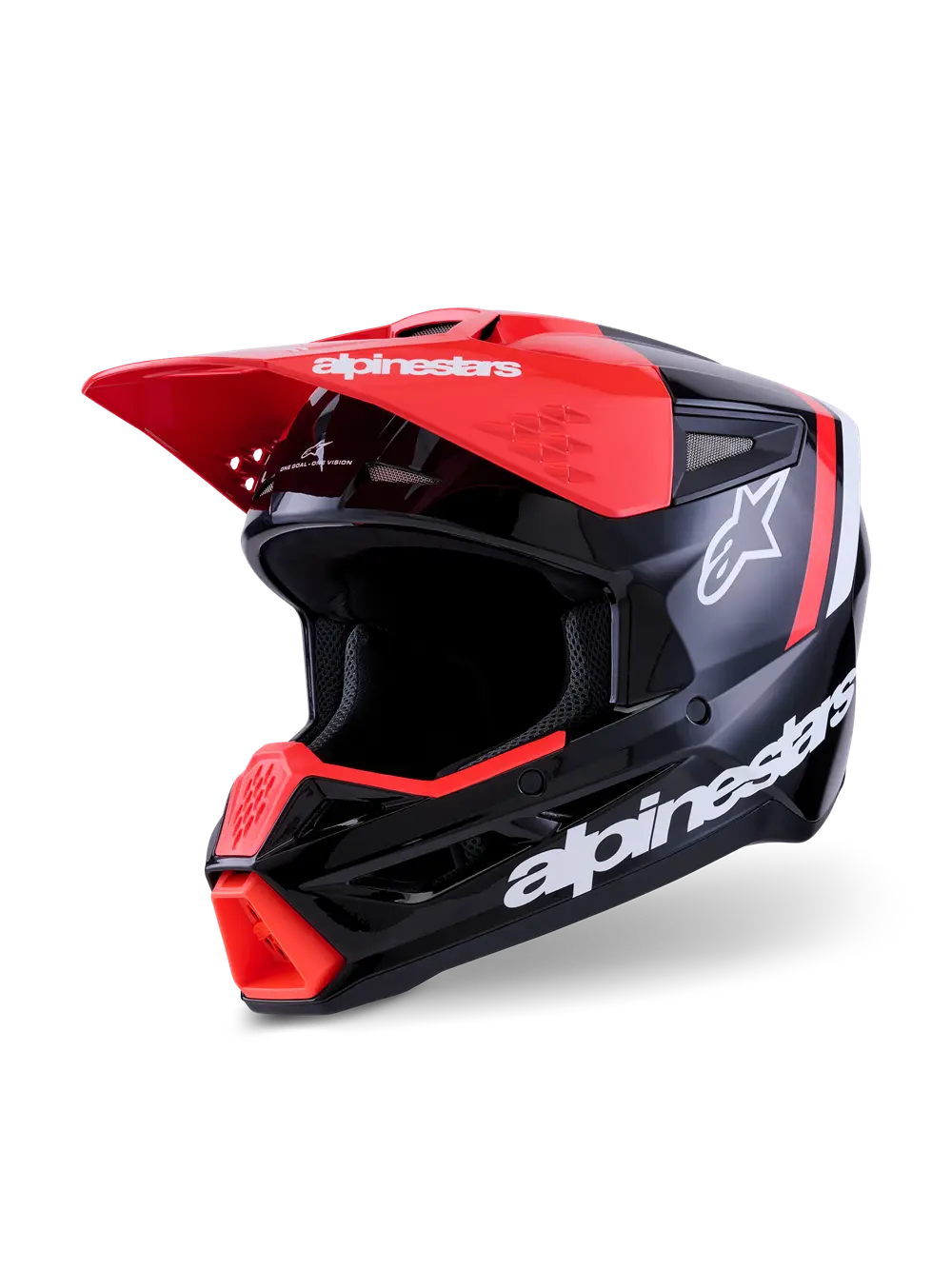 Alpinestars SM3 Radium Helmet Black/Red/White