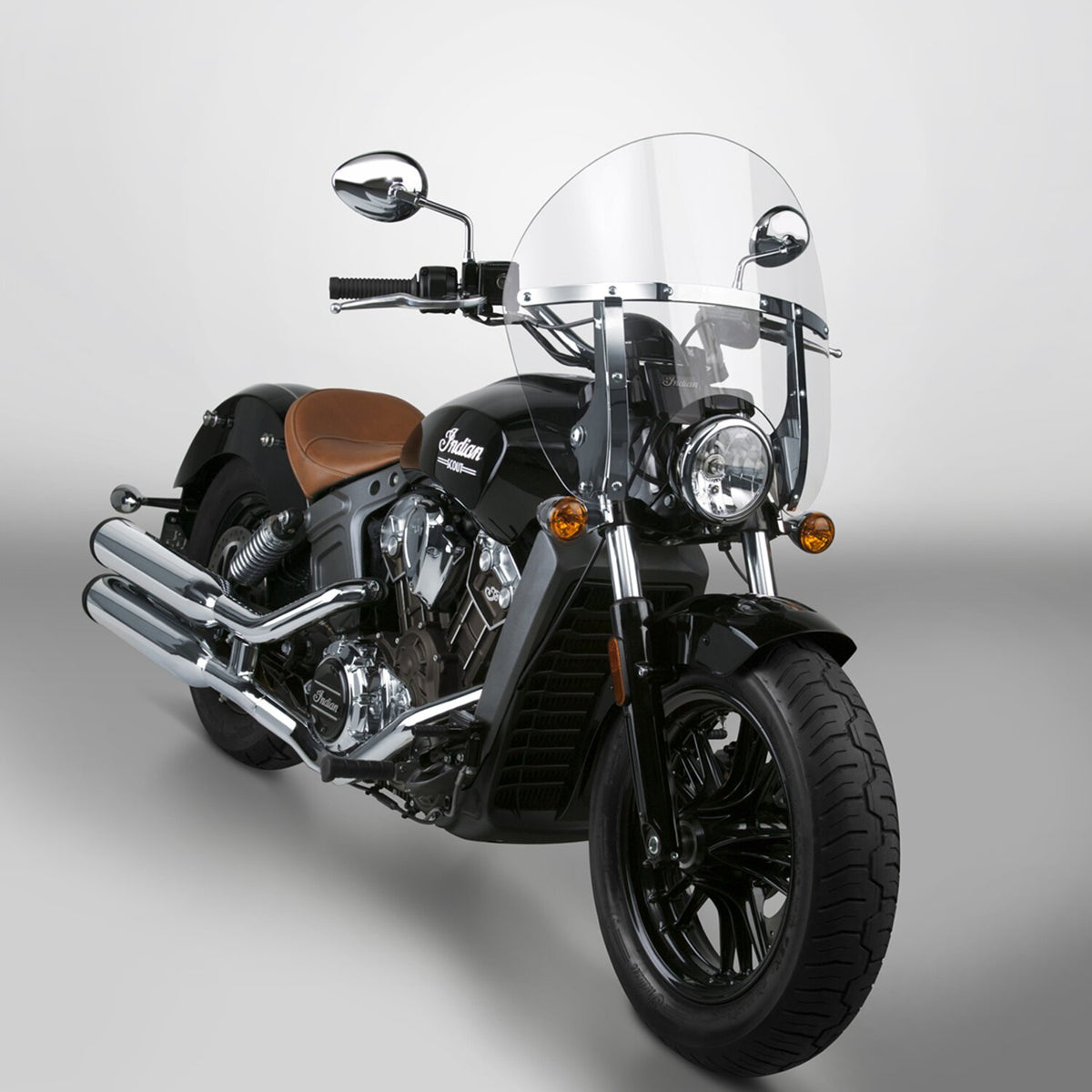 National Cycle SwitchBlade® Quick Release Windshield Chopped™ Clear