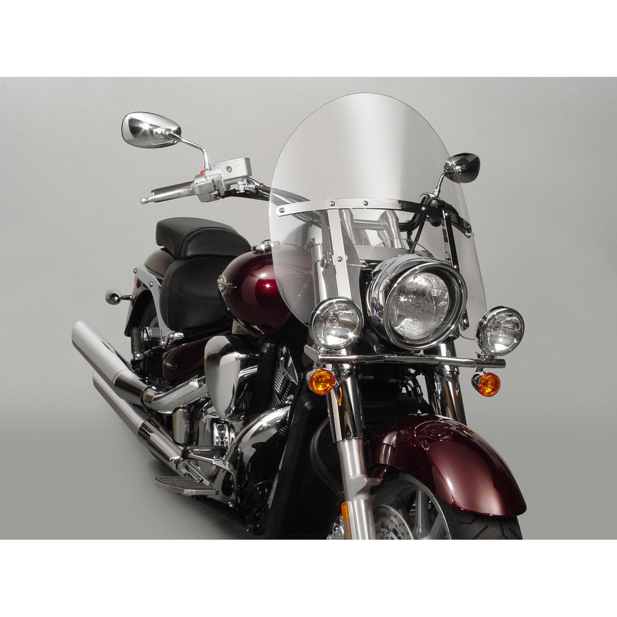 National Cycle SwitchBlade® Quick Release Windshield Chopped™ Clear