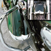 National Cycle cast front fender tip set chrome