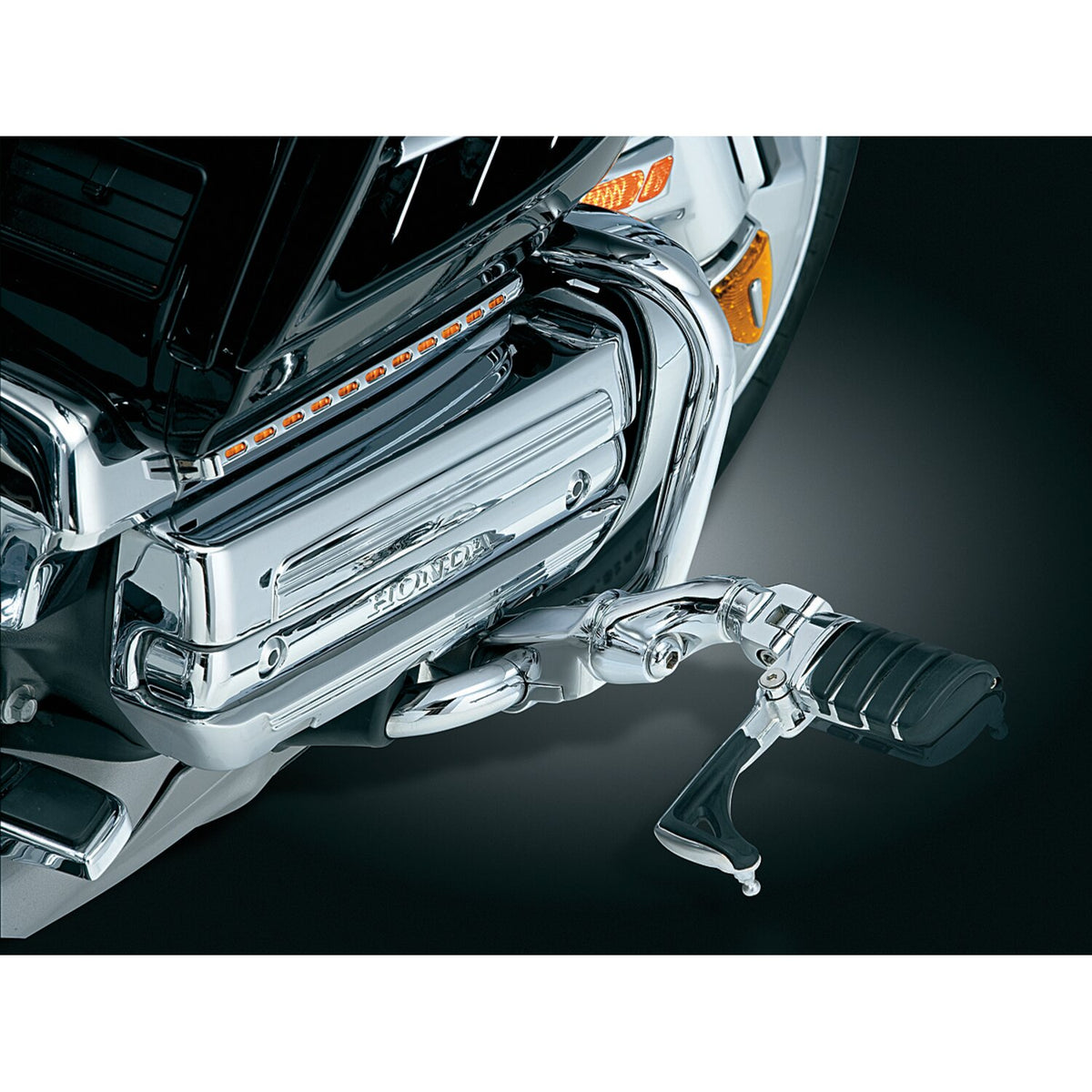 Kuryakyn Ergo II cruise mounts with mini arms chrome