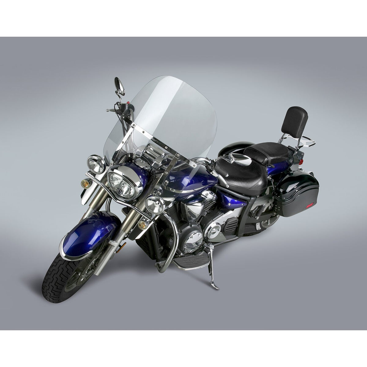 National Cycle SwitchBlade® Quick Release Windshield 2-Up® Clear