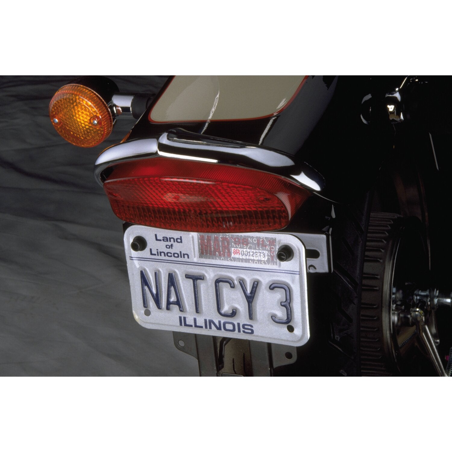 National Cycle cast rear fender tip chrome