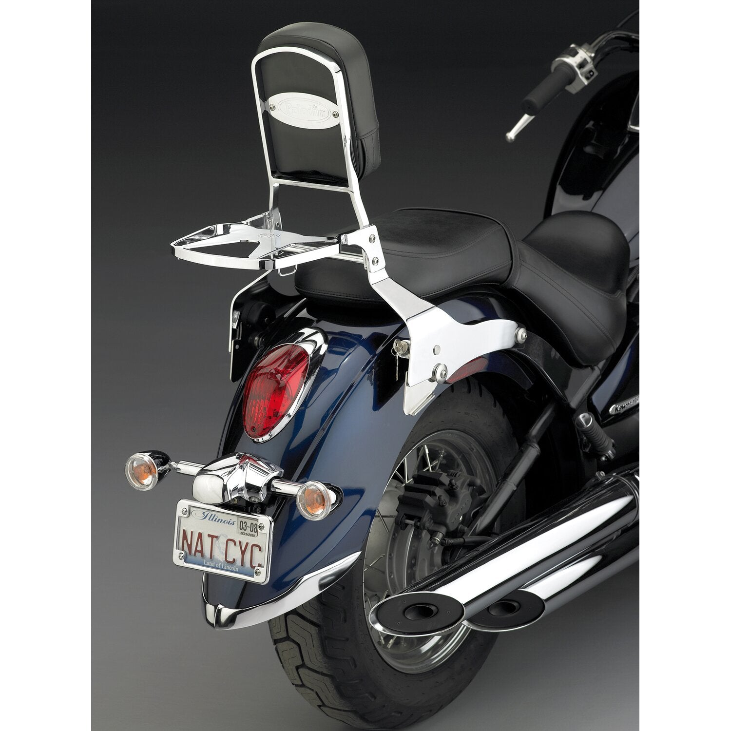 National Cycle cast rear fender tip chrome