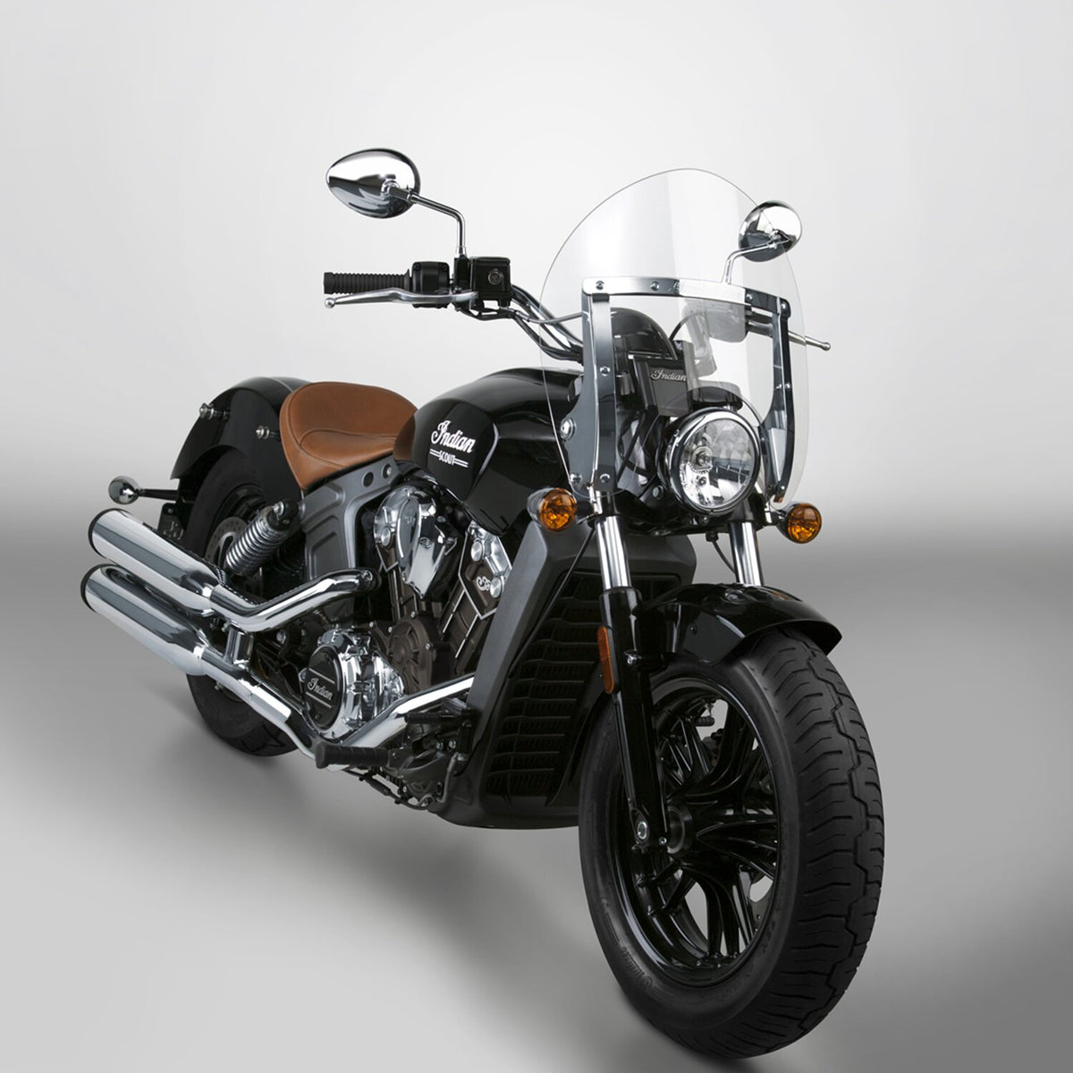 National Cycle SwitchBlade® Quick Release Windshield Shorty® Clear