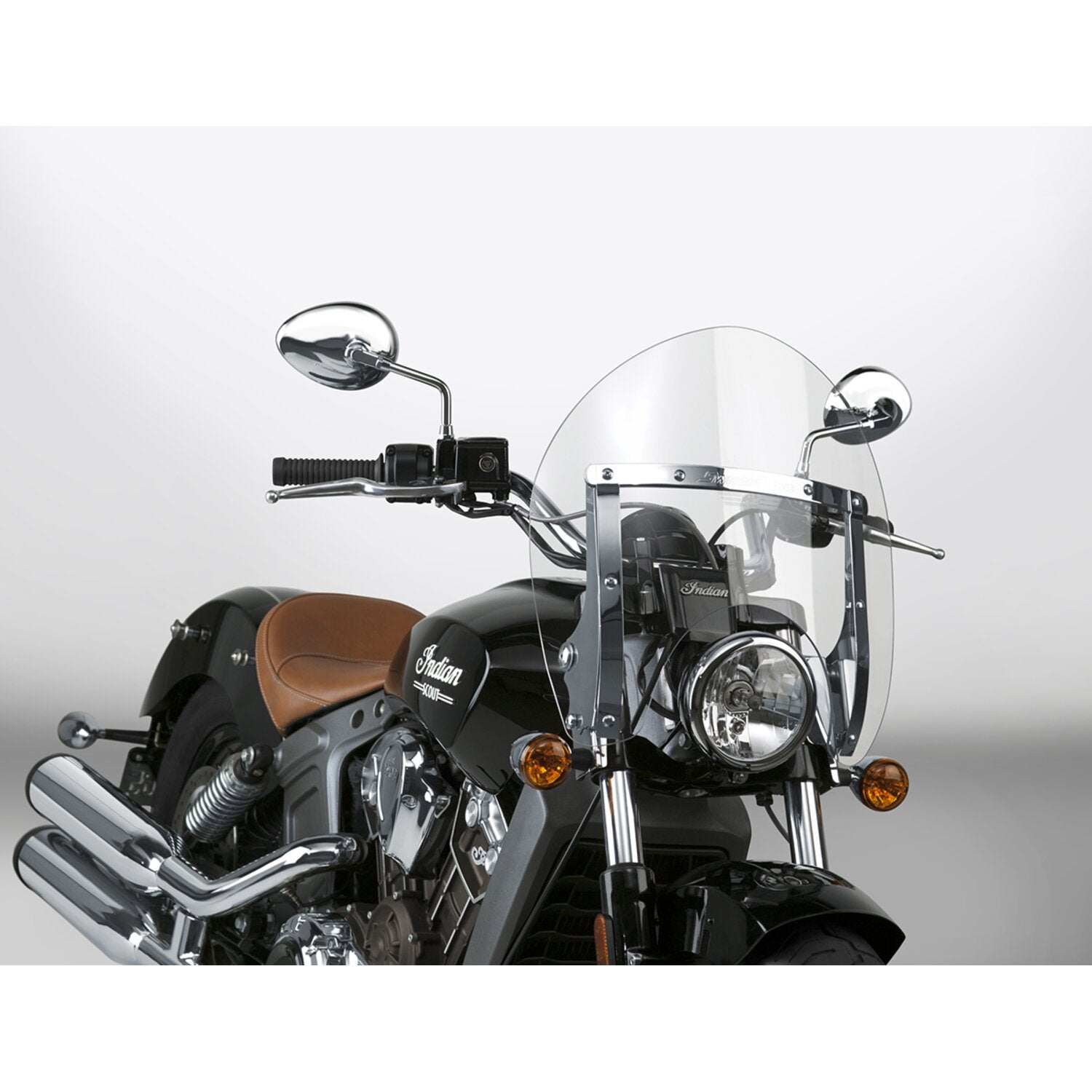 National Cycle SwitchBlade® Quick Release Windshield Shorty® Clear