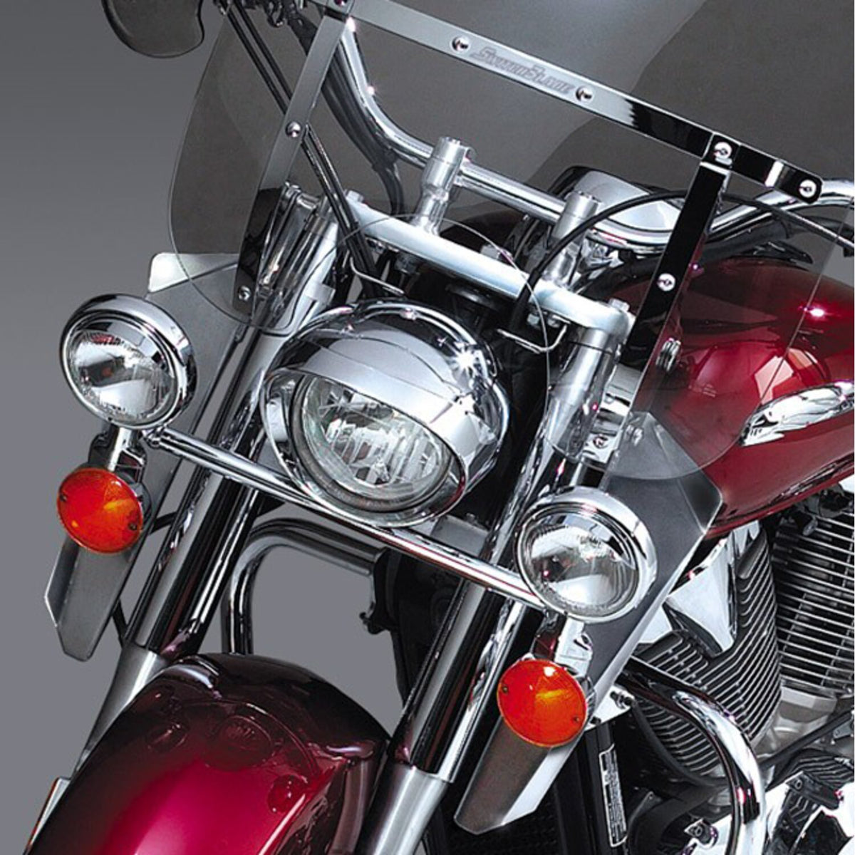National Cycle lower deflectors chrome