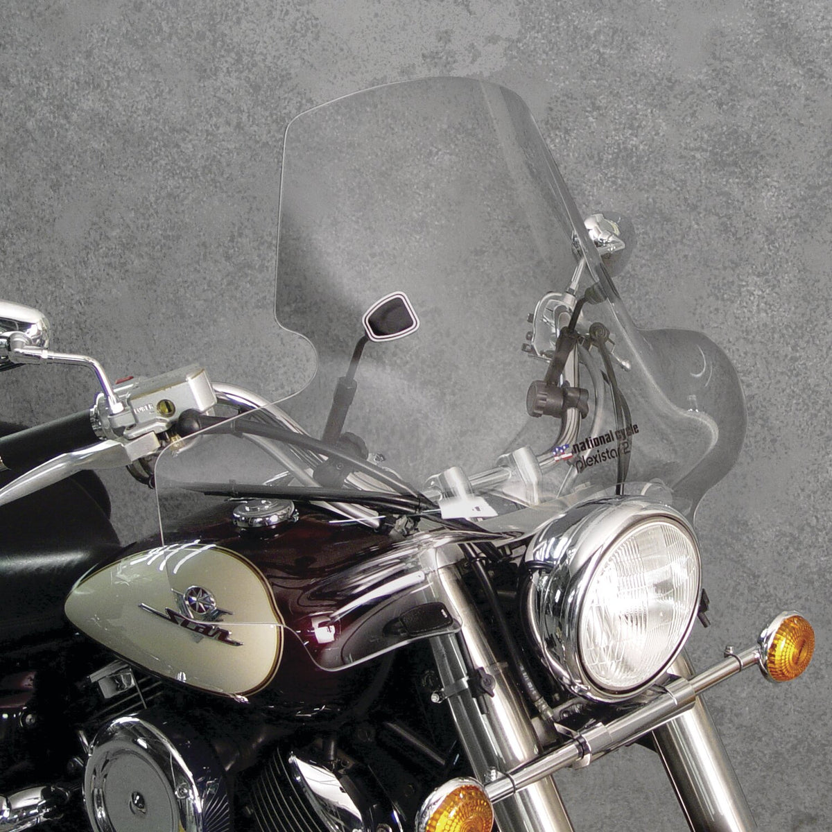 National Cycle Plexistar™ 2 Windshield - Clear