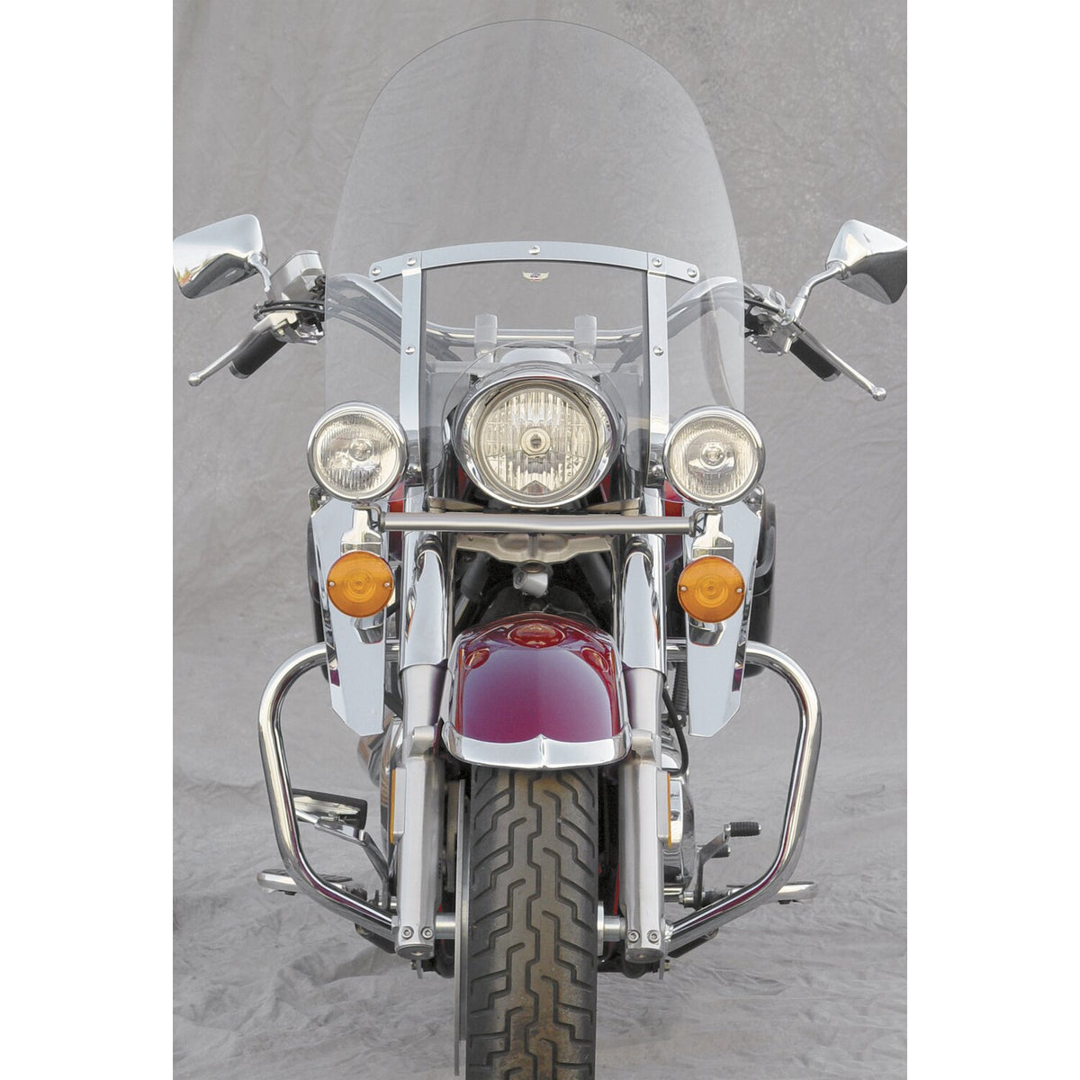 National Cycle Heavy Duty lower deflectors chrome