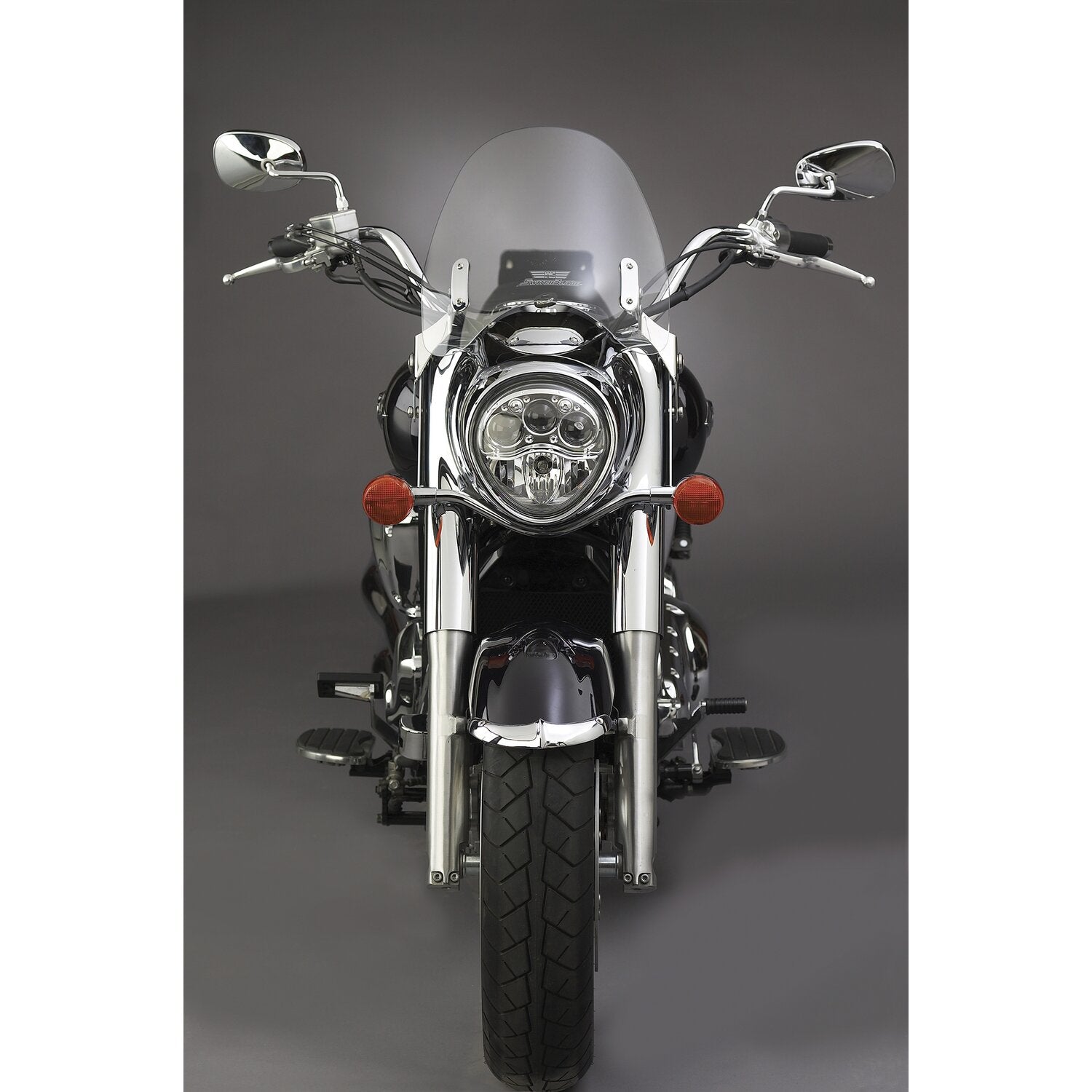 National Cycle SwitchBlade® Quick Release Windshield Deflector™ Clear