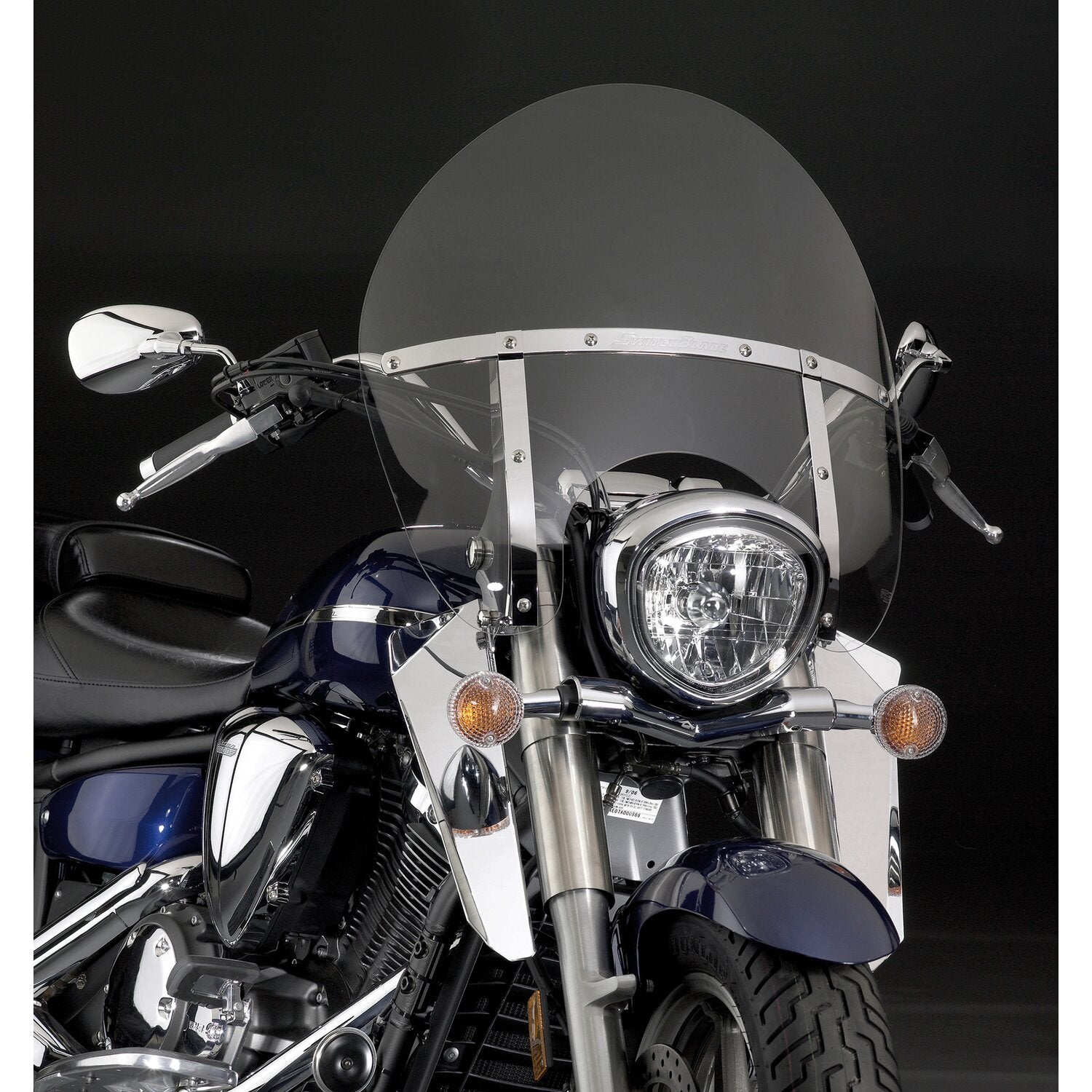 National Cycle lower deflectors chrome