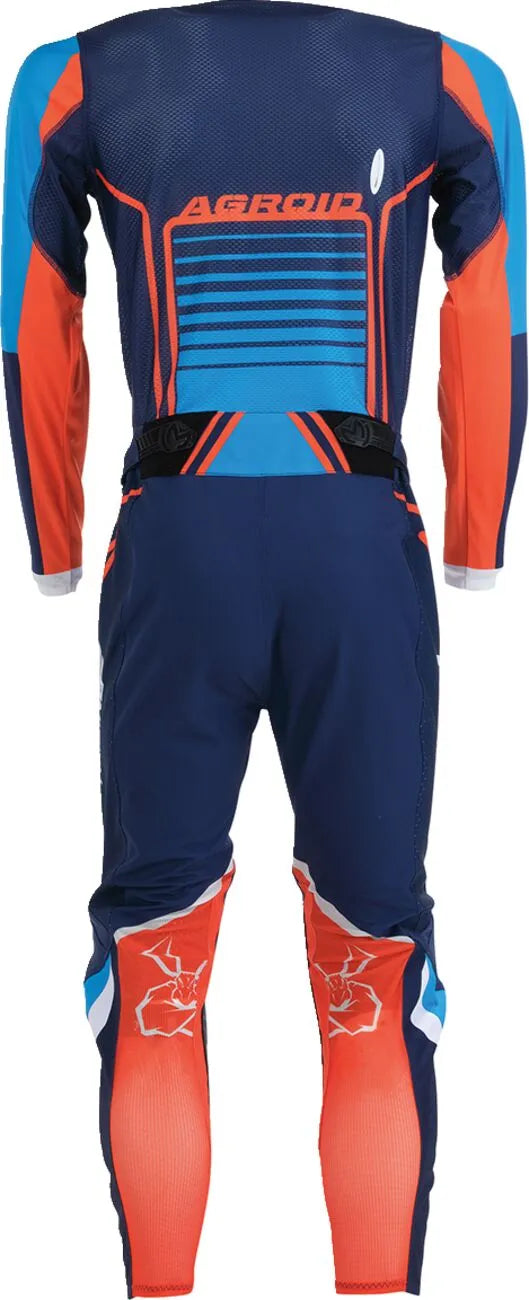Moose Offroad Agroid Pants For Men - Black/Blue/Orange/White