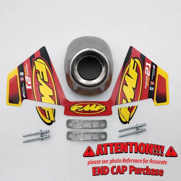 FMF P-Core 2.1 Replacement End Cap Kit 27.68mm
