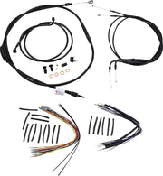BURLY BRAND Ape Hanger Handlebar Cable Kit for 16" Bars
