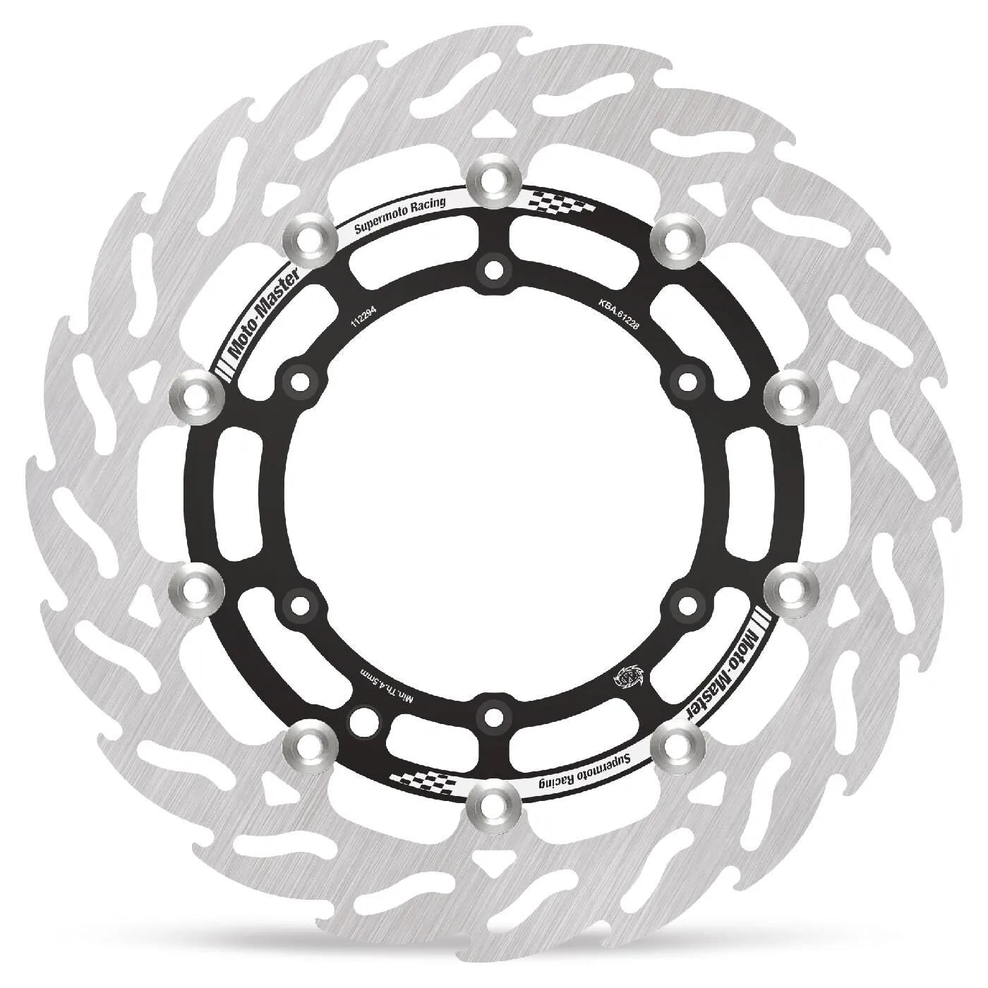 Moto-master Flame Series Flydende Bremse Rotor - Foran