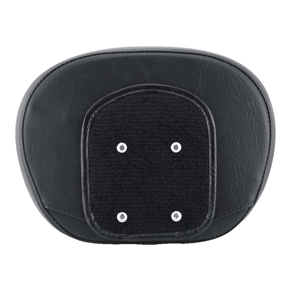 Mustang wide vintage sissy bar pad plain black