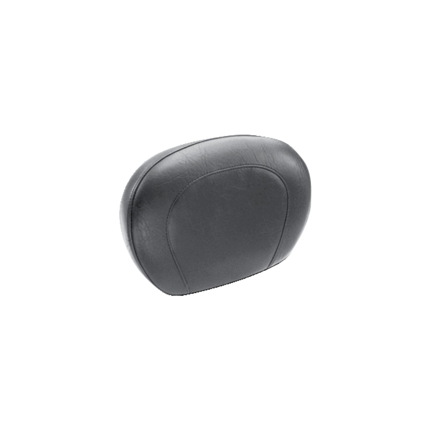 mustang vintage wide sissy bar pad plain black