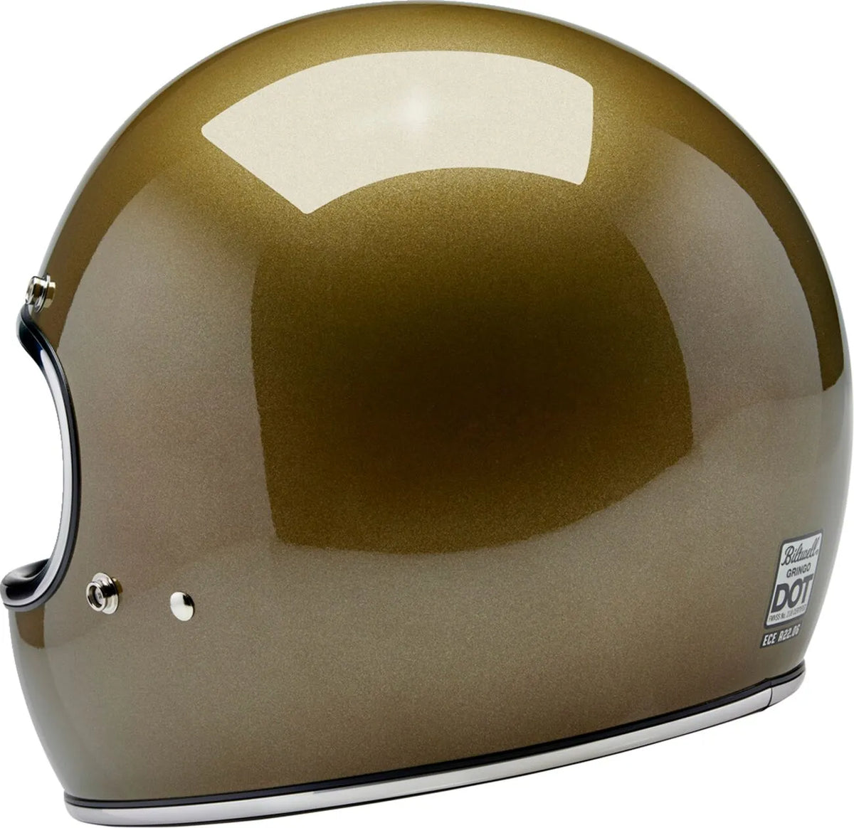 Biltwell Gringo Helmet Gold