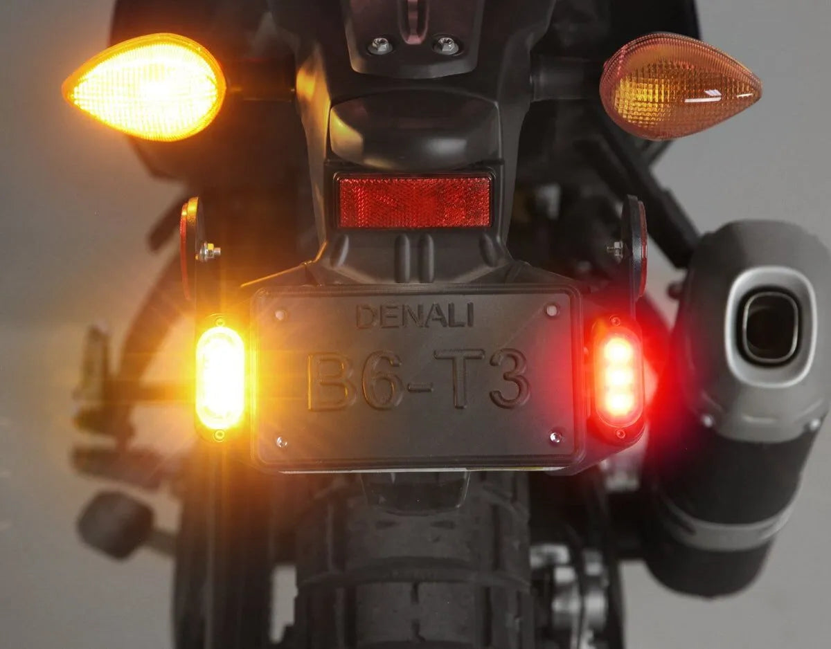 Denali License Plate Mount For T3 Signal Pods
