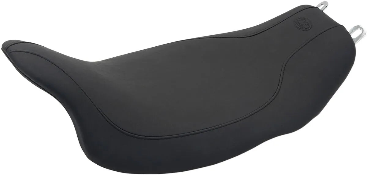 Mustang Runaround Solo Seat - For Harley Davidson