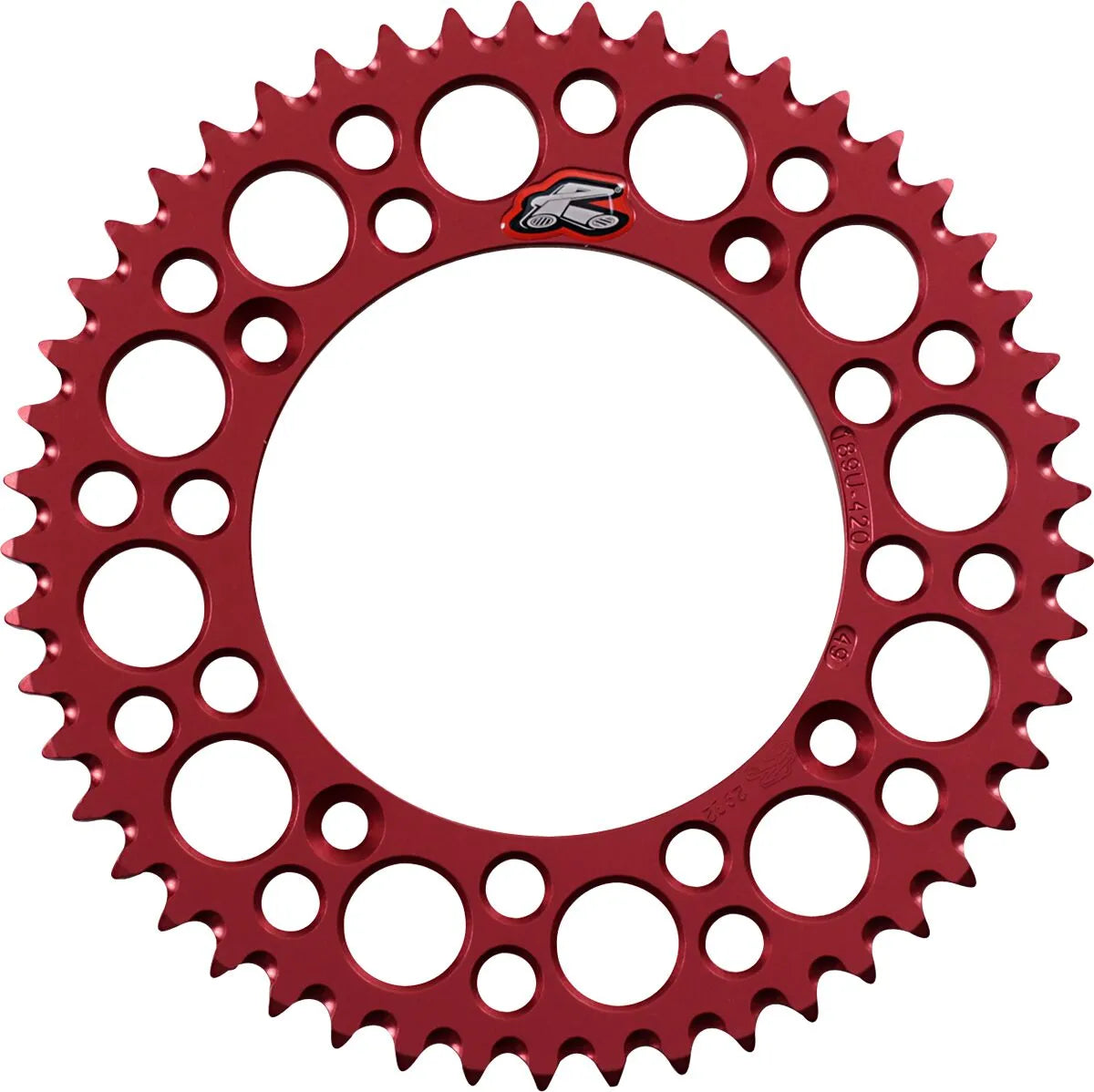 Renthal Ultralight Rear Sprocket 420 - Red