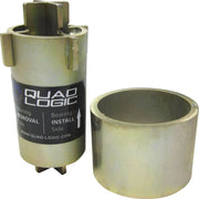 Quad Logic Dual-Sided Wheel Bearing Installer Remover Tool Brass
