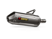 Akrapovic Slip-on Lyddæmper Street - Titanium/Rustfrit stål - ECE Godkendt