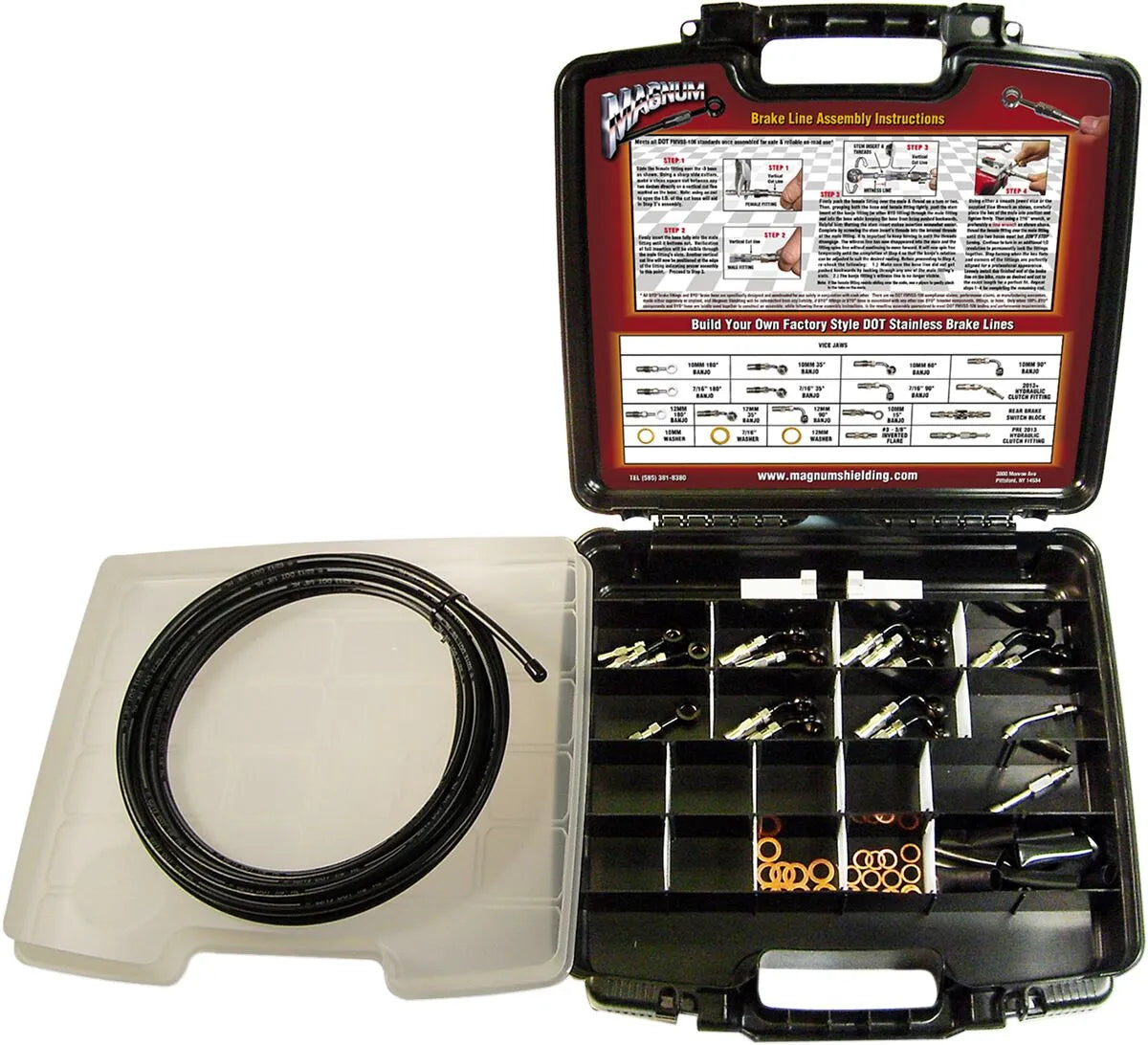 Magnum Shielding Byo Bremse Slange Deluxe Kit