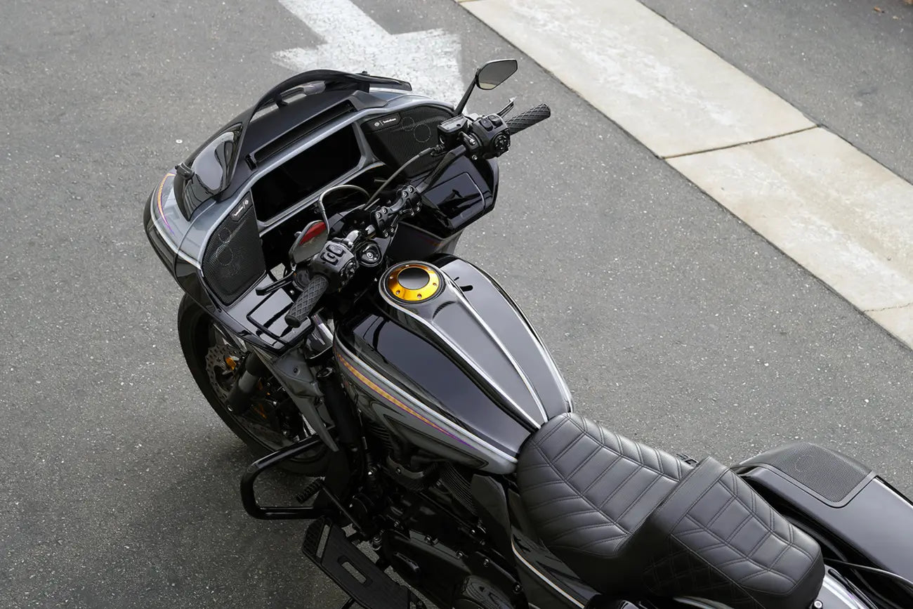 Arlen Ness Pop-up Gas Cap In Gold Billet Aluminum