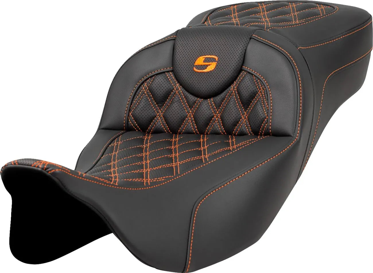 Saddlemen Extended Reach Roadsofa Seat - For Harley Davidson