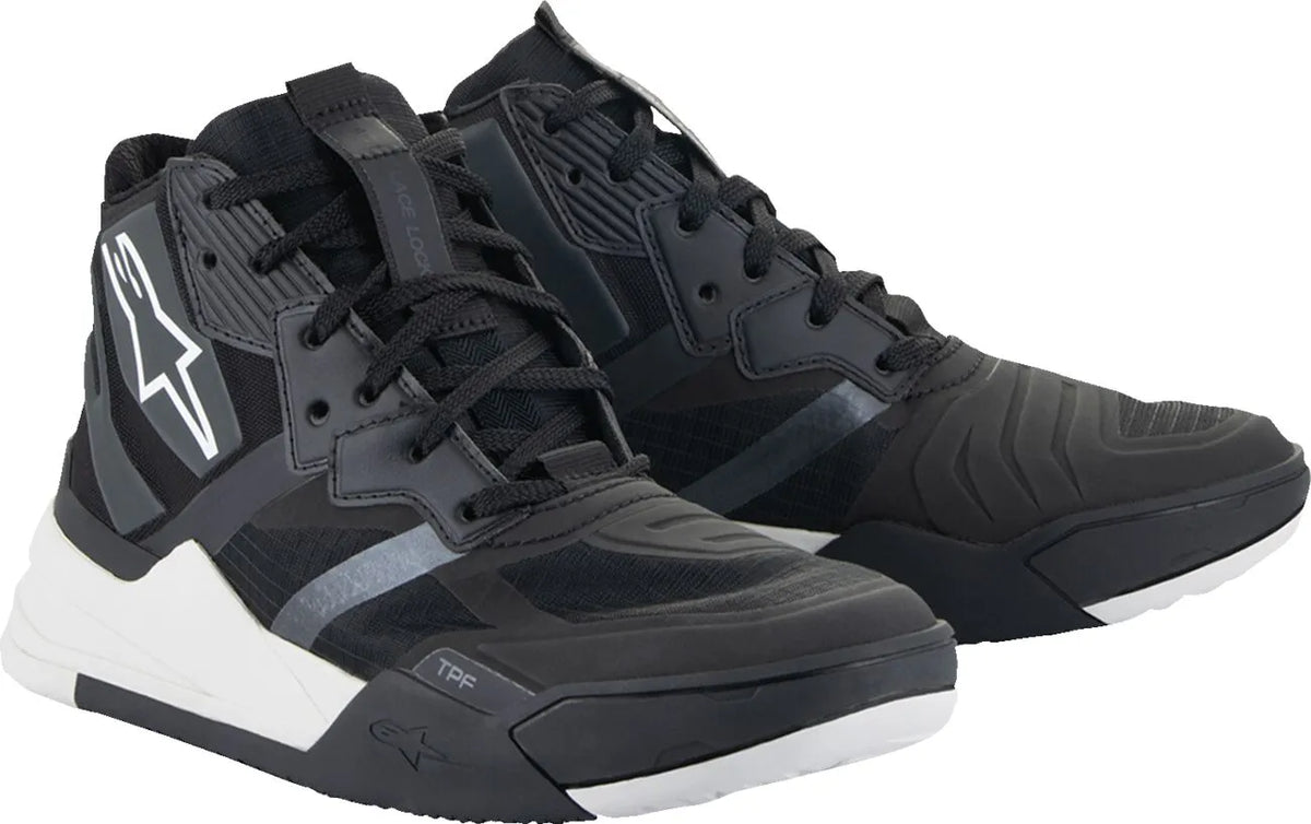 Alpinestars Speedflight Motorcycle Shoes Black/White