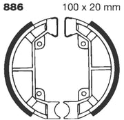 Ebc Standard Bremseklodser - Organisk Base - Bag