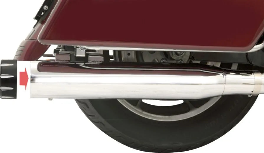 Bassani Xhaust Quick Change Slip-on Lyddæmpere - Krom