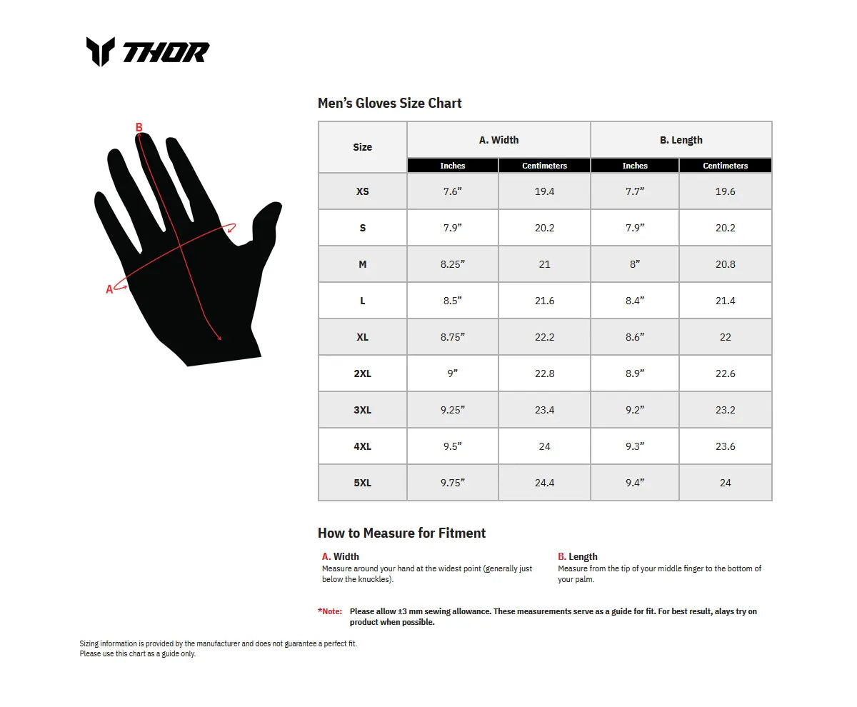 Thor Launchmode Hunter Gloves - Black/Brown/Orange