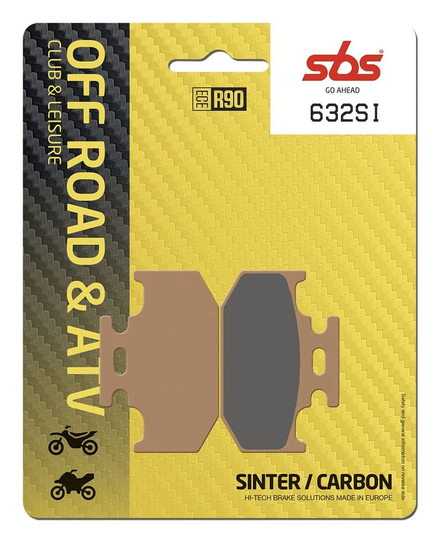 SBS Si Offroad Sintrede Bremseklodser - Bag