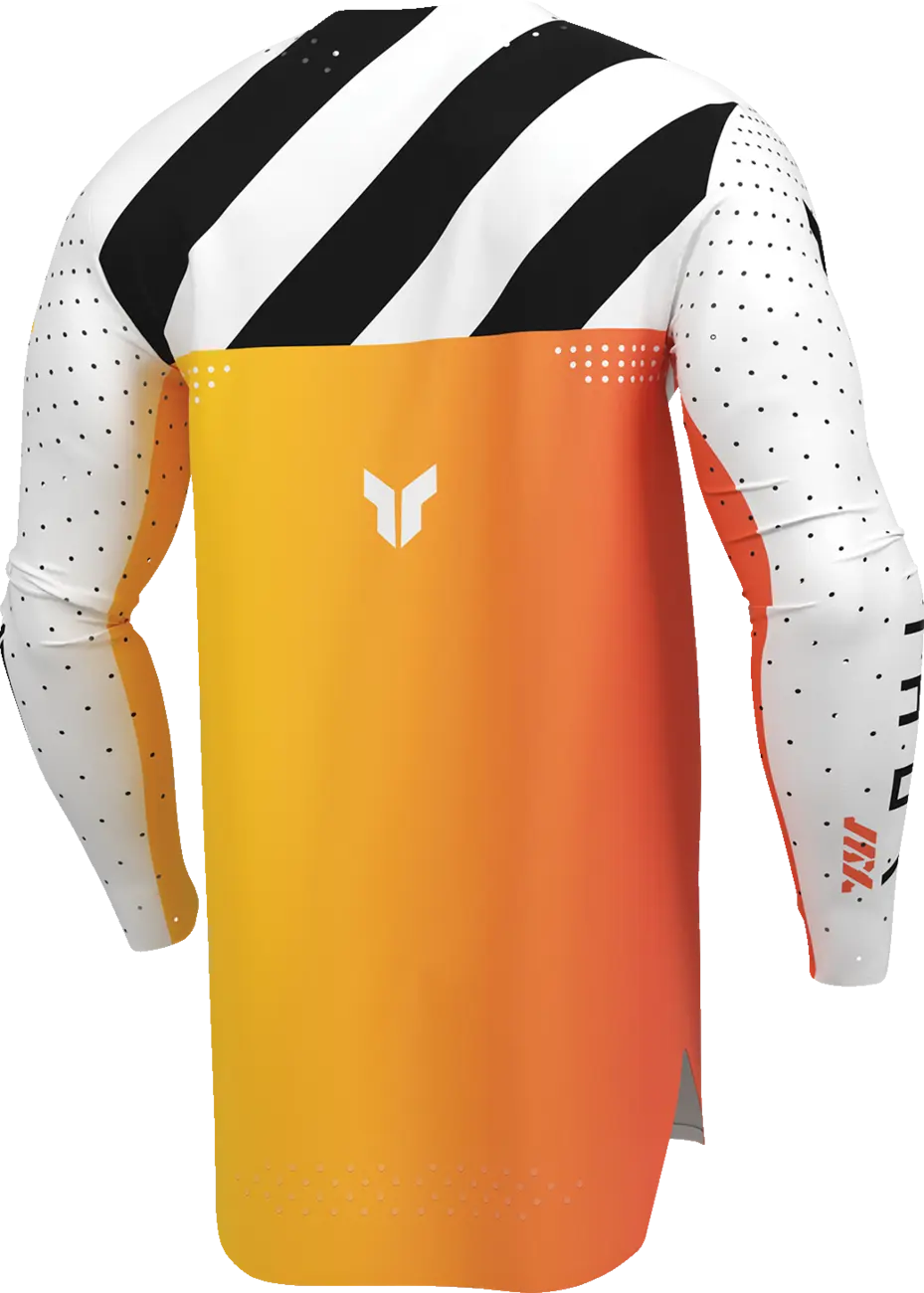 Thor Sportmode Synth Jersey - Black/Yellow/White/Orange