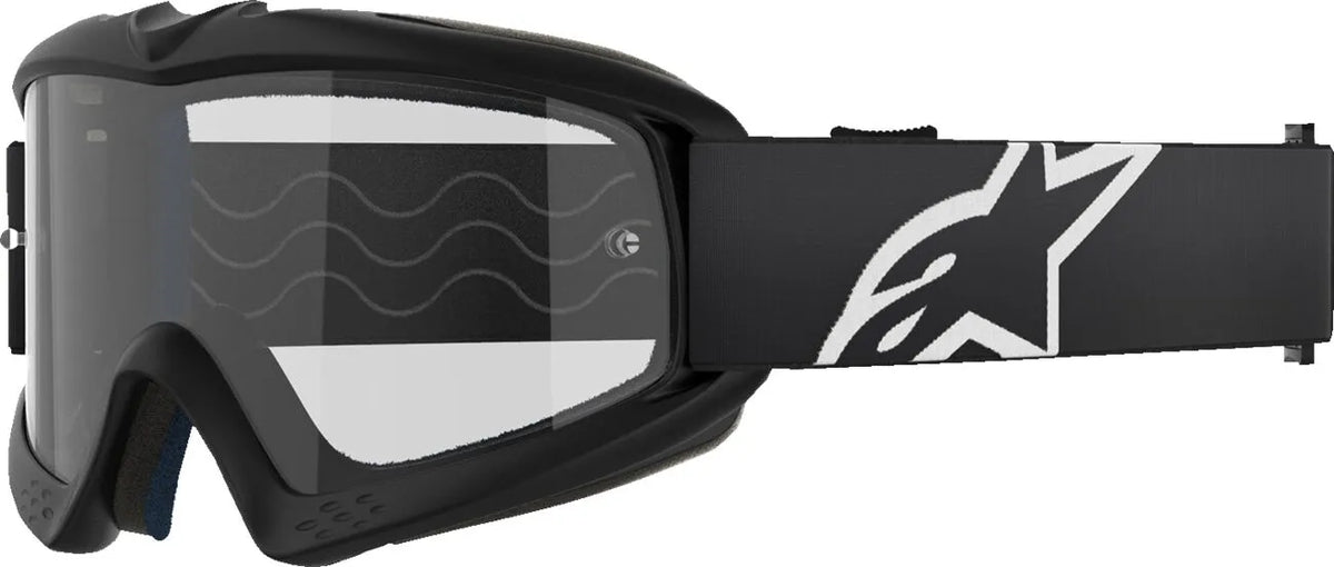 Alpinestars Youth Vision Corp Goggle Black Clear