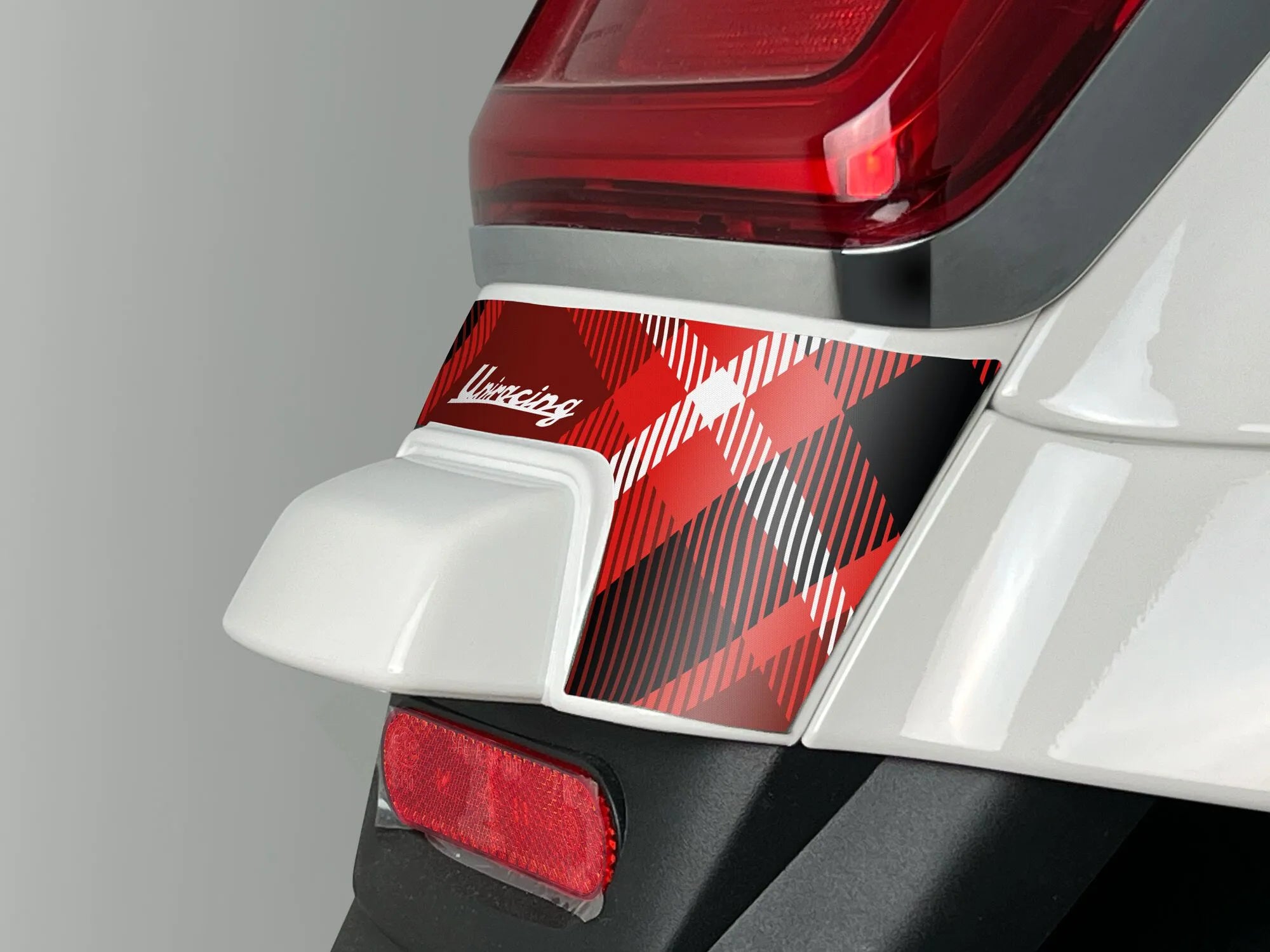 Uniracing Decal Kit In Red For Motorcycles