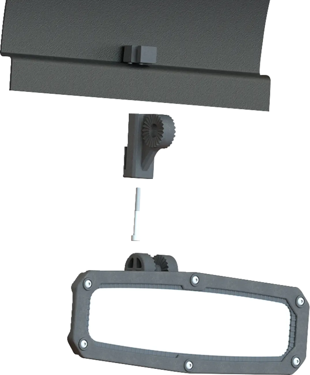 Moose Offroad Mirror Adapter For Polaris Ranger