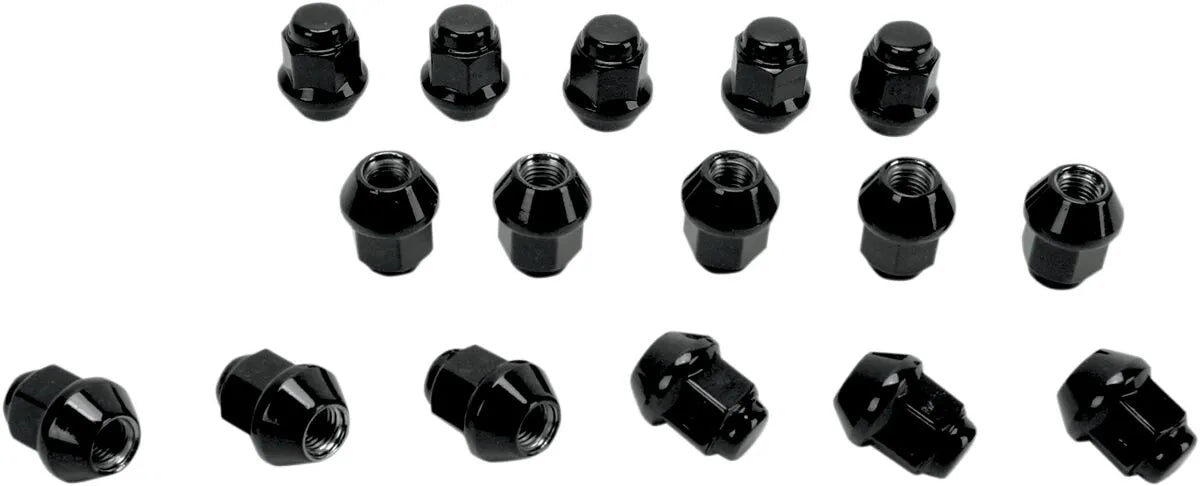 ITP Black Tapered Lug Nut for 10mm x 1.25 Wheels