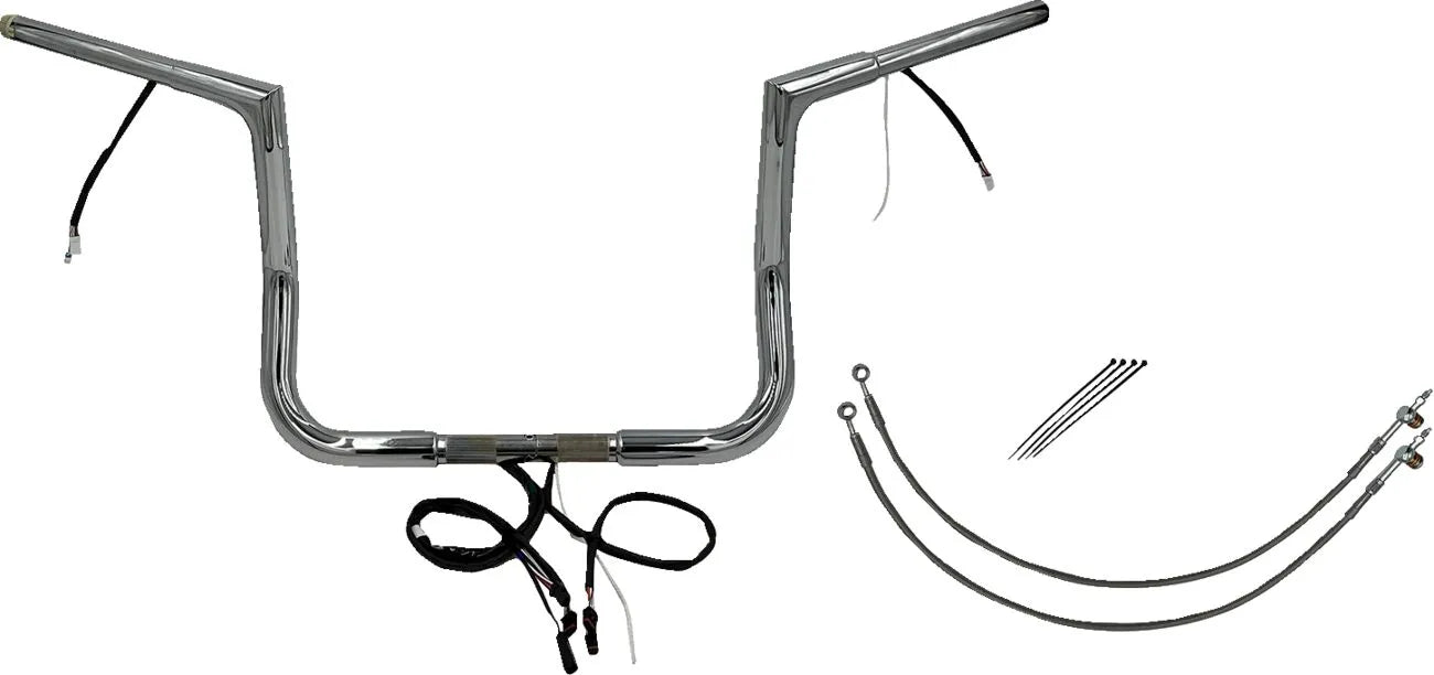 Fat Baggers 1-1/4" Flat Top Handlebar Kit