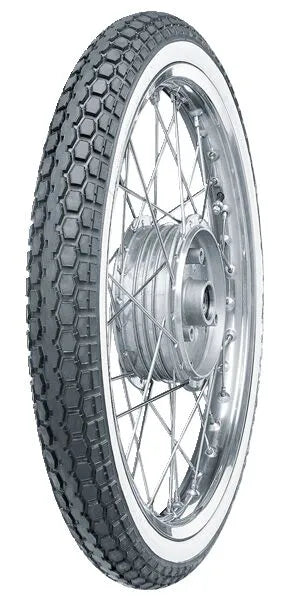 Continental Kks10 Whitewall Tire 2.25-19 Tube Type