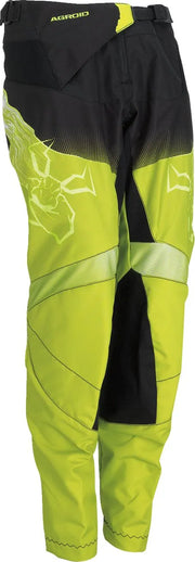 Moose Offroad Youth Agroid Racewear Pants - Black/Hi-Vis Yellow